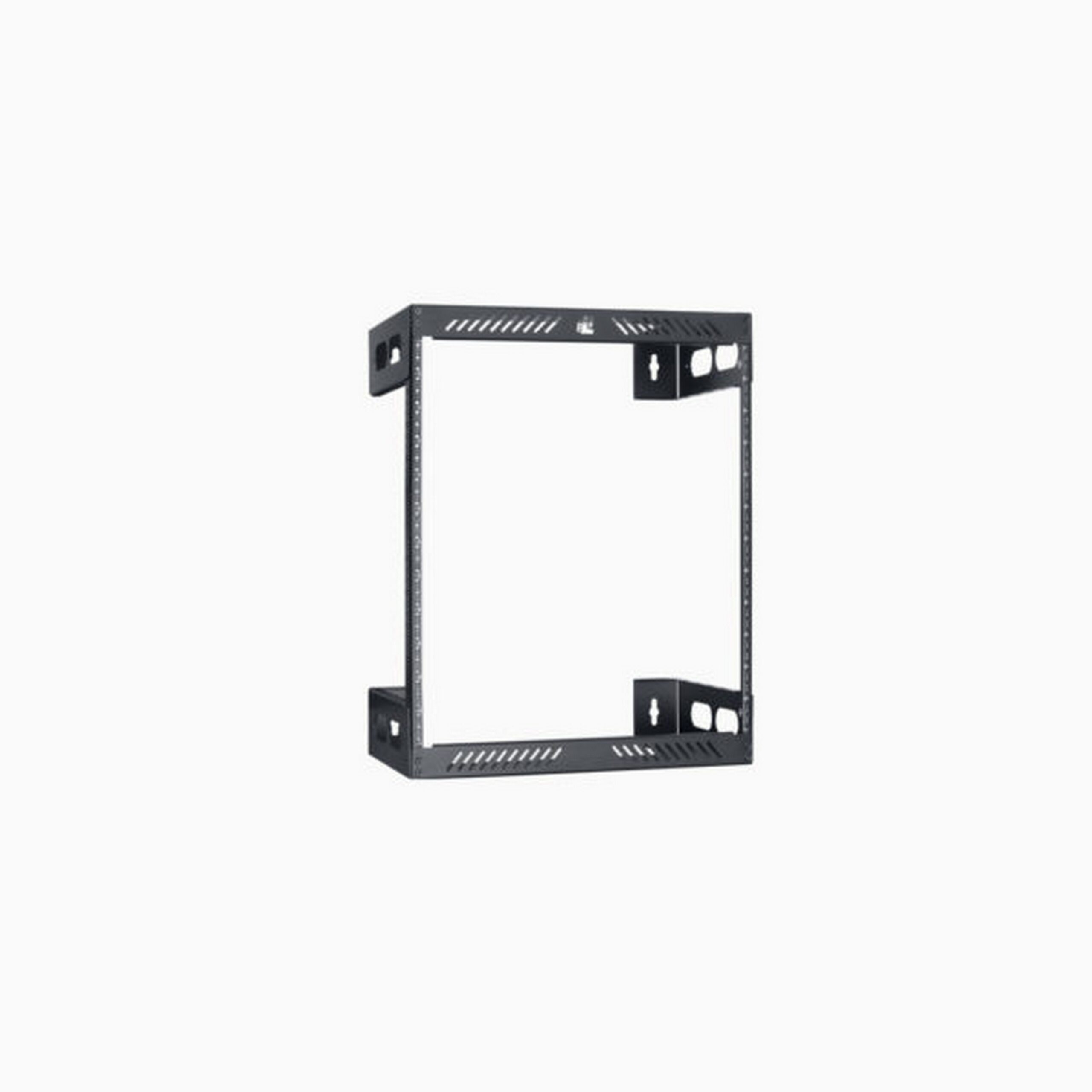 Lowell WXR-1212 12U x 12-Inch Depth Slim Wall-Mounted Server Rack for Equipment Storage