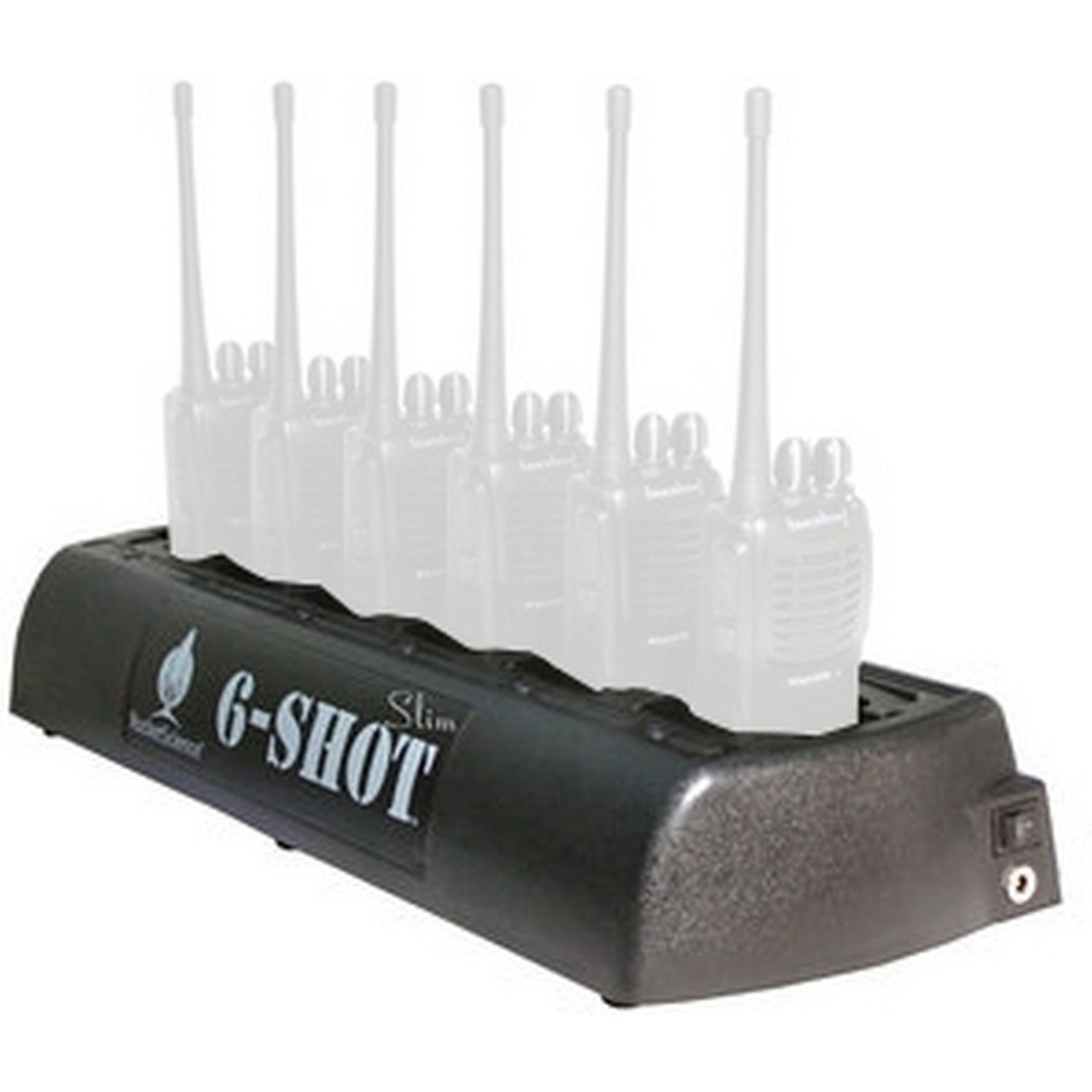 Blackbox Slim 6-Unit 6-Shot Battery Charger for Compact Blackbox Bantam Radios